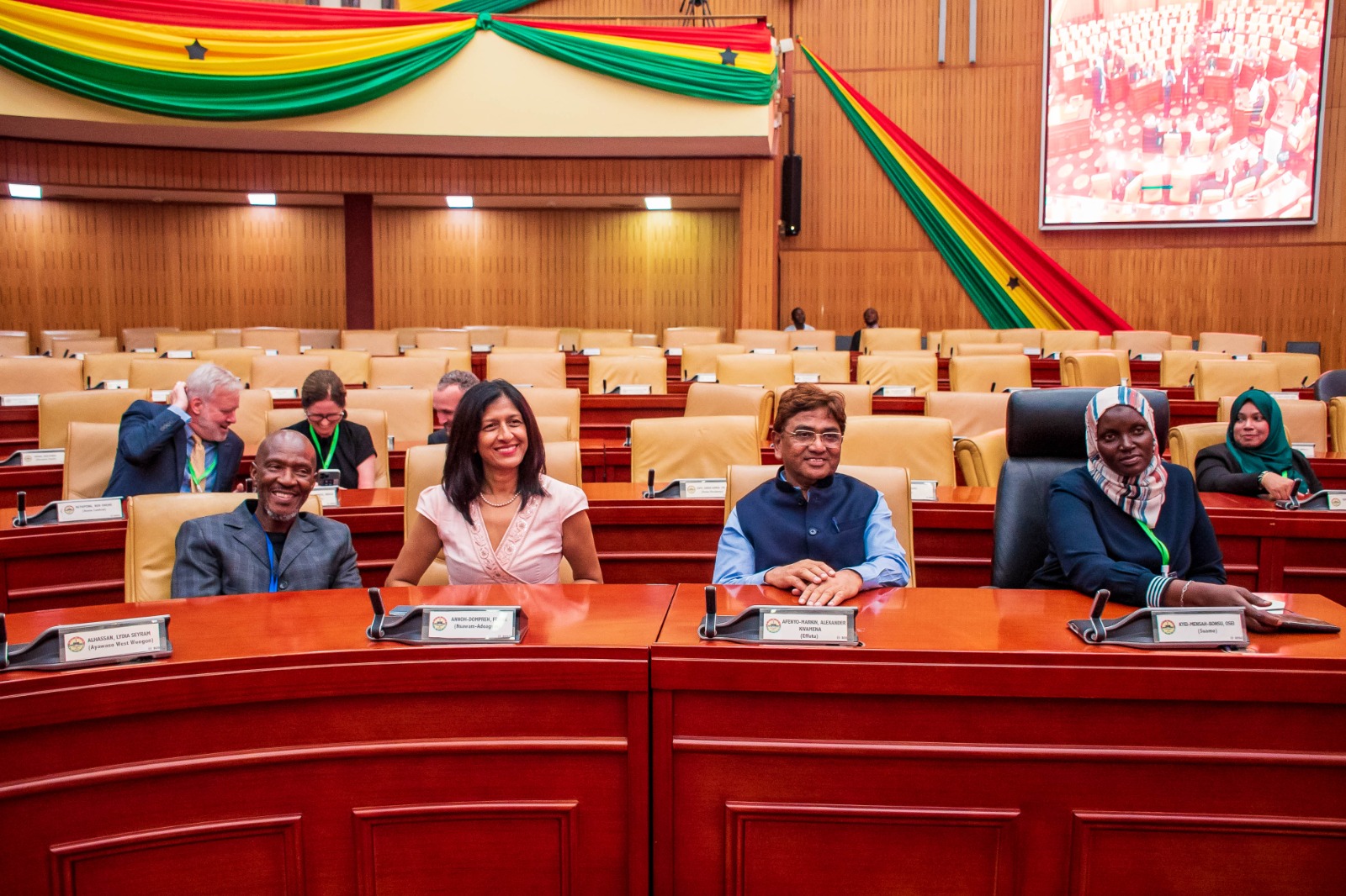 SOCATT Ghana 2023 delegates listening to presenter